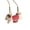 red dots, variant on Classical Leather Accent Eyewear Lanyard Necklace Practical Jewelry Versatile Sweater Chain Design Accessory