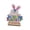 C, variant on CoreLiving Easter Wooden Cutouts Unfinished Bunny Egg Shapes Pine Wood Table Centerpiece for DIY Spring Crafts Home Decor Tiered Tray Shelf Decoration