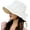 White, variant on CoCopeaunts Women's Beach Fisherman Hat Cute Summer UV Protection Foldable Hats Breathable Stylish Vacation Outdoor Commute