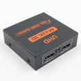 thumbnail image 3 of 4K @ 30HZ 1080P 3D 1 en 2 de 4K, HDCP 1 × 2 Splitter amplificador interruptor de vídeo de conmutador para 3D HDTV virgen + Sunnimix Splitter HDMI 1 en 2 fuera, 3 of 4