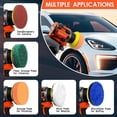 thumbnail image 4 of Brushless Cordless Polisher, 3 Inch  Buffer & Sander  Kit with 2 Variable Speeds and 3.0Ah Battery for Car Detailing, 4 of 6
