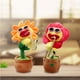 thumbnail image 2 of Billuyoard Juguete eléctrico de girasol para cantar, bailar, soplar saxofón, simulación de girasol, juguete de peluche para regalo para niños y amigos Decoración del hogar Girasol naranja Billuyoard HA047146-01, 2 of 6
