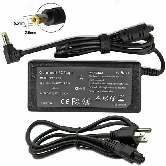 New AC Adapter Battery Charger Power Cord Supply For Gateway SA1 SA6 Laptop