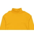 thumbnail image 3 of Leveret Kids Cotton Turtleneck Mustard 2 Year, 3 of 3