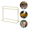 thumbnail image 3 of LOVEVER Golden Mini Metal Clothes Rack, 3 of 8