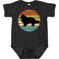 thumbnail image 3 of Inktastic Sheltie Dog Retro Sunset Boys or Girls Baby Bodysuit, 3 of 5