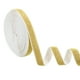 thumbnail image 1 of Cintas elásticas de costura Glitters, cinta elástica de 0.6" x 5 yardas para cinturilla de manualidades (borde blanco dorado), 1 of 6