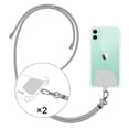 thumbnail image 2 of Cell Phone Lanyard, Adjustable Nylon Neck Phone Strap Detachable Phone Tether Safety Strap Durable Patches for iPhone/Samsung/Google/Oneplus/All Smartphone, 2 of 5