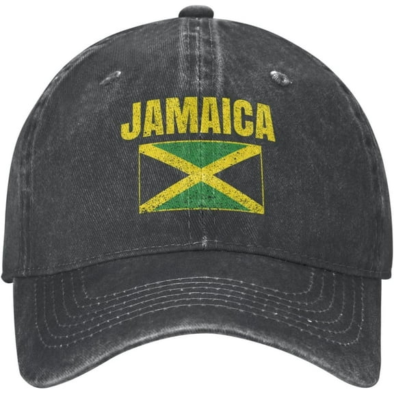 Jamaica Flag Baseball Cap, Adjustable Jamaica Jamaican Baseball Hat Golf Dad Hat for Men Women