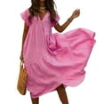 thumbnail image 1 of Robe Longue Maxi Décontractée Sans Manches pour Soirée Club, 1 of 4
