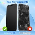 thumbnail image 2 of Protector de pantalla WYQLTD, paquete de 2 unidades, para iPhone 16 Pro Max, cristal mate, 2 of 6