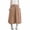 E034-Khaki, variant on Women's Plus Size Solid Color Wide Leg Pants High Waist Loose Pleated Culottes with Pockets Summer Beach Vacation Casual Pants