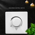 Ceiling Fan Control 220v 10a Wall Switch For 15300w Dimmer Type 86