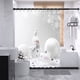 thumbnail image 4 of Christmas Shower Curtain Shower Curtain Proof Shower Curtain Bathroom Dry And Wet Separation Shading Warm Shower Curtain, 4 of 8