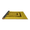 thumbnail image 2 of Ahgly Company Indoor Square Abstract Yellow Contemporary Area Rugs, 8' Square, 2 of 4