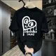 thumbnail image 4 of Nueva camiseta de talla grande para otoño/invierno, camiseta de algodón de gran tamaño, camiseta de mujer con estampado de amor, manga corta, informal, cuello redondo, transpirable, 4 of 4