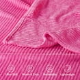 thumbnail image 4 of Exclusivo Mezcla Soft Throw Blanket, 50"x60", Hot Pink, 4 of 6