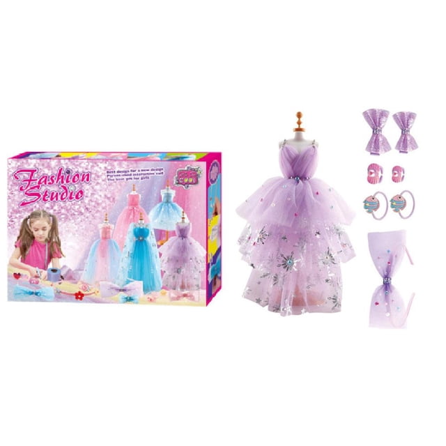 LUVCLS Ropa hecha a mano DIY 6+ Juguetes para niñas Ropa hecha a mano Hot T1