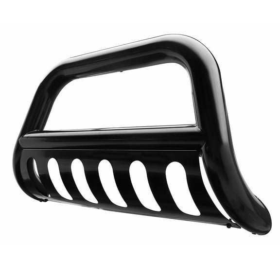 TAC Bull Bar Compatible with 2024 Toyota Tacoma Pickup Truck 3 inches Black Front Brush Bumper Guard Grille Guard Push Guard Off Road Automotive Accessories