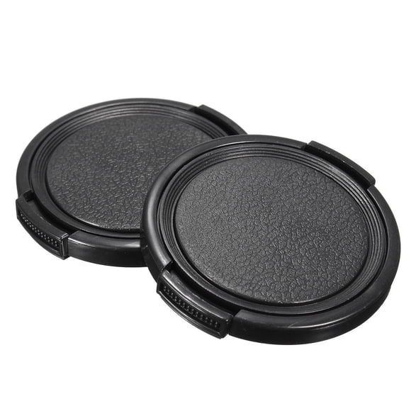 Univeral 10pcs 49mm Center Pinch Front Lens Cap For DSLR Camera