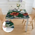 thumbnail image 2 of WYYP Tablecloth Hawaiian Flower Tropical Leaves and Flowers Decorative white, 2 of 7