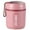 Pink, variant on 480ML Thermal Insulated Food Jar Stainless Steel Foldable Spoon Leak-Proof Pink