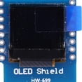 thumbnail image 4 of 3 uds. Placa de pantalla autoluminosa de 0,66 pulgadas, placa de pantalla OLED IIC/I2C SSD1306 para D1 MINI, 4 of 8