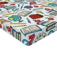 thumbnail image 2 of Ambesonne Science Fitted Sheet, Student Supplies, California King, Multicolor, 2 of 3