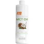 MCT Oil by 310 Nutrition | Keto and Paleo Friendly (16 oz)
