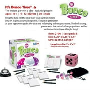 Bunco Deluxe Dice Party Game Set - Fast-paced Fun for 4-12 Players, Complete with Die and Game Bell - Ideal for Bunco Party