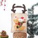 thumbnail image 4 of RV Bolsa de regalo de navidad lindo muñeco de nieve alce bordado bolsa de regalo ciervo cuerno bolsillo bolsa de dulces 28.5 * 15 cm Sincero Electrónica, 4 of 5