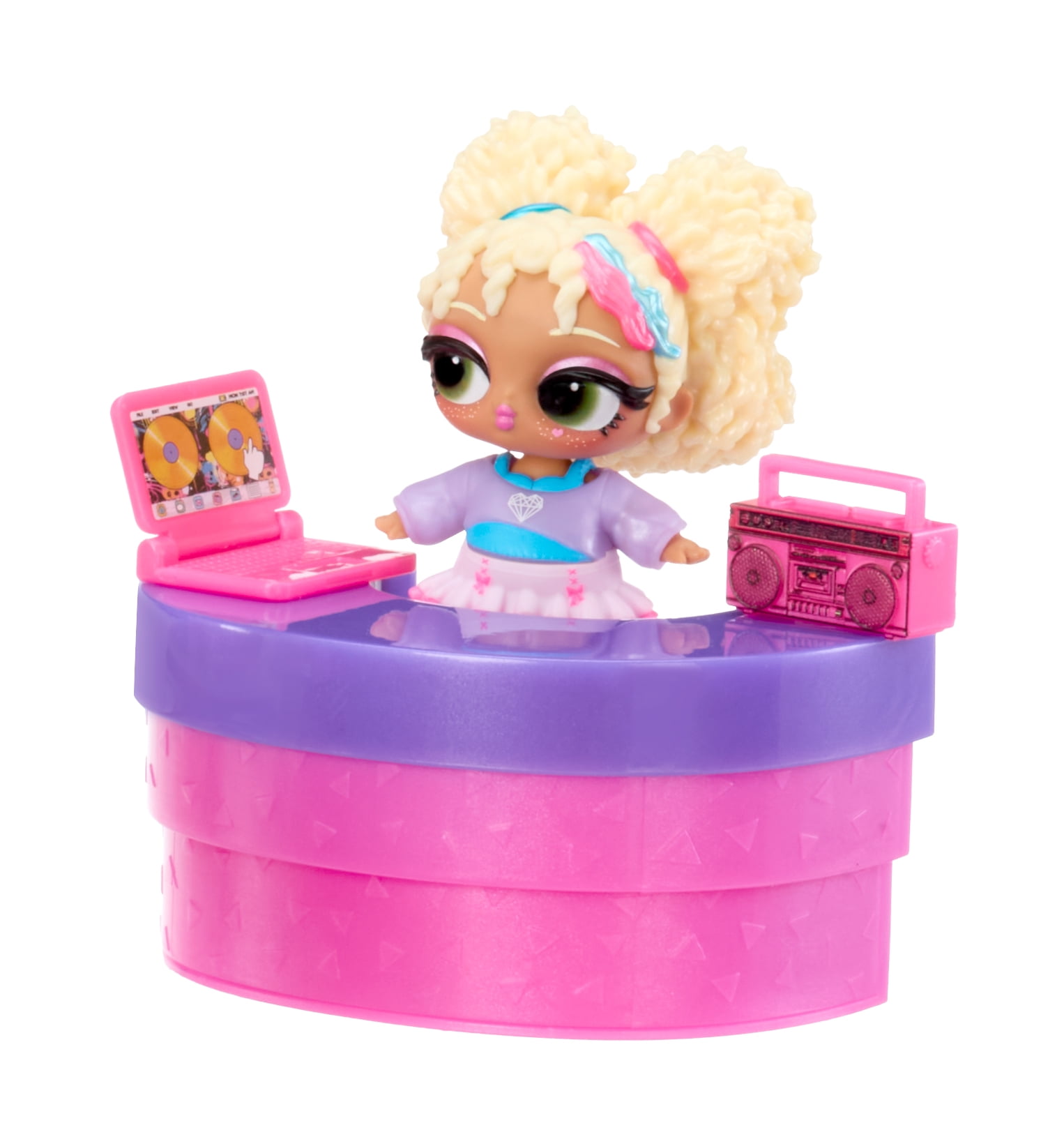 LOL Surprise Music Festival DJ Booth, Furniture Pack, Includes Exclusive Tot Doll, Ages 4+