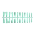 thumbnail image 1 of Fake Nail Set French Style Scratch Resistant Press-on Fingernails Full Cover Removable Trimble Adjustable Manicure Stickers Type 18, 1 of 6