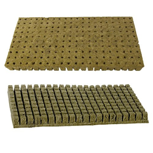 Cloning Plant Propagation for Vigorous Plant Growth,25 * 25 * 40MM LZDseller01 Rockwool Cubes Rockwool Grow Cubes Starter Sheets for Cuttings