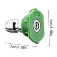 GHrcvdhw Foam Can Non With 5 Pressure Washer Sprayer Nozzles D U A L ghrcvdhw-foam-can-non-with-5-pressure-washer-sprayer-nozzles-d-u-a-l