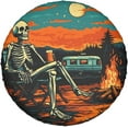 thumbnail image 5 of Funny Skeleton Camper Spare Tire Cover Wheel Protectors Waterproof Wheel Covers Universal Fit for RV SUV Truck Camper Travel Trailer Accessories, 5 of 10