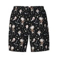 thumbnail image 4 of Lsque Mens Swim Trunks cute Skull bone Pattern - Bathing Suit Compression Liner - Beach Swim Shorts Swimwear - (S-3XL) - Stretch Quick Dry -, 4 of 9
