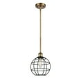thumbnail image 4 of Innovations Lighting  Ballston Lake Placid - 1 Light 8" Stem Hung Pendant Antique Brass, 4 of 5