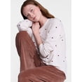 thumbnail image 5 of Joyspun Women's Velour Sleep Pants, Sizes XS-3X, 5 of 6