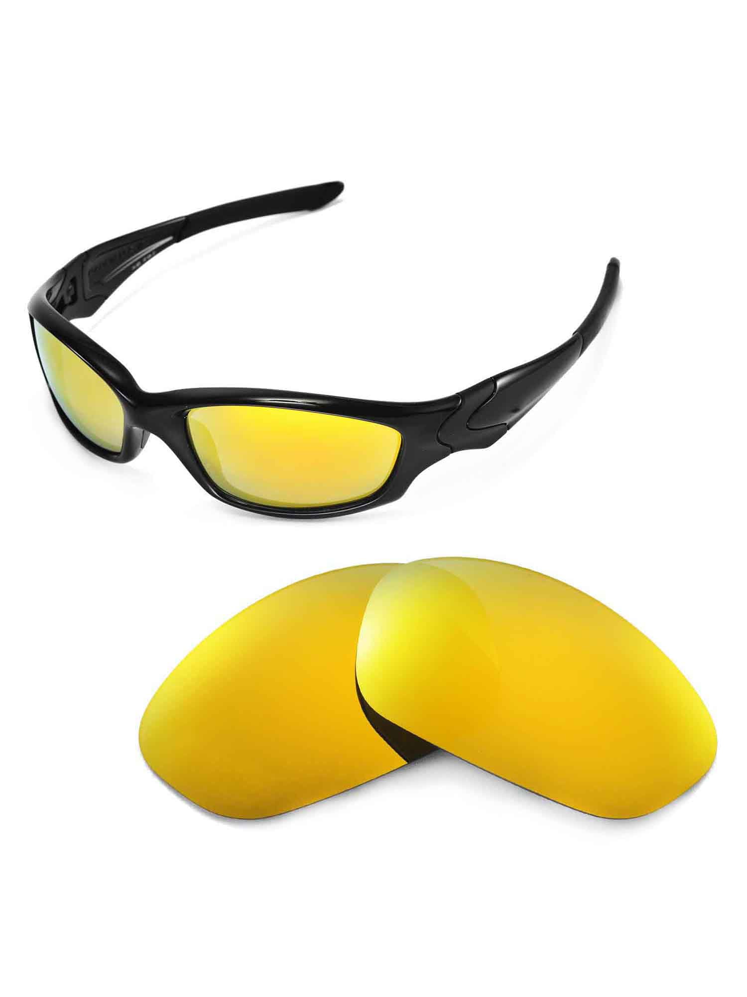 Walleva 24K Polarized Replacement Lenses for Oakley Jacket Sunglasses - Walmart.com