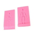 thumbnail image 2 of 2pcs 3D Halloween Baking Mould Skeleton Mold Cake Chocolate Mold Baking Tool, 2 of 8