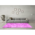 thumbnail image 3 of Ahgly Company Indoor Rectangle Patchwork Pink Transitional Area Rugs, 7' x 9', 3 of 4