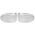 thumbnail image 1 of Par Plateado Coche Retrovisor Espejo Ala Espejo Cobertura Tapa, 1 of 6