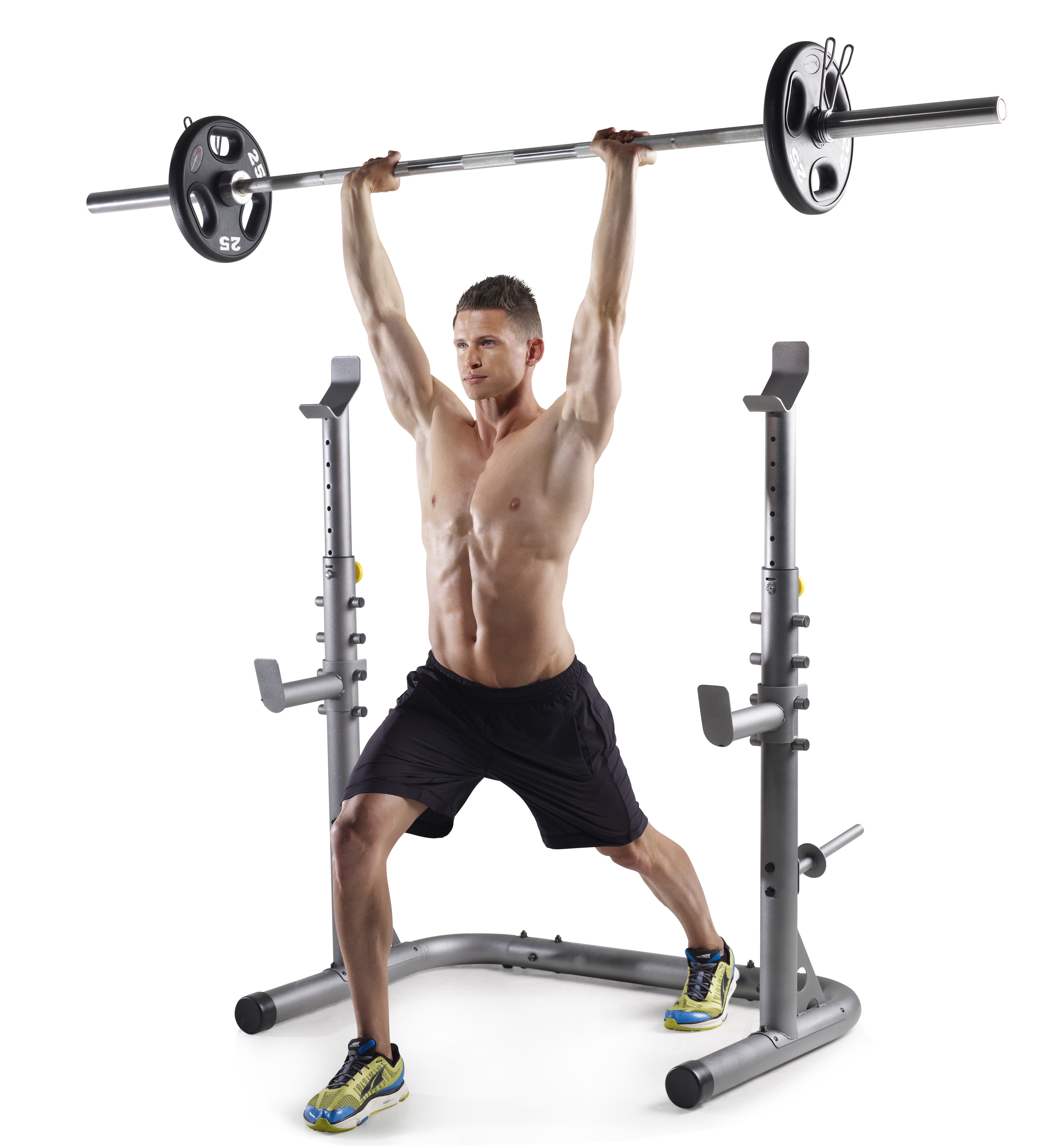 Golds Gym XRS 20 Olympic Workout Rack with Safety Kuwait Ubuy