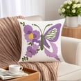 thumbnail image 2 of Unique Bargains Square Throw Pillow Covers Pack of 2 Multicolor Pattern 5 18" x 18", 2 of 6