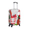 thumbnail image 6 of Salouo Christmas Gnome With Love Pattern Travel Dust-proof Suitcase Cover, Softside Suitcase Protector Luggage Cover Protector for 18-32inch ,Not Included Suitcase, 6 of 8