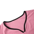 thumbnail image 5 of Bloomae Scrubs for Women Set Short Sleeve Solid Color Nurse Scrubs for Women Set Scrub Pants V Neck Scrub Tops Women Jogger Scrubs with Multi-Pockets, 5 of 9