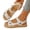 F5-White, variant on Women's Orthopedic Sandals with Arch Support Flat Comfortable Walking Shoes Wide Fit for Women Hook and Loop Fasteners Soft Cushion Foam Summer Sport Travel Dressy Back Strap Sandal,Red 38(US-7)