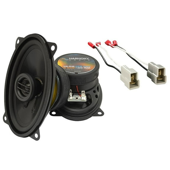 Fits Nissan 240SX 1989-1994 Front Door Replacement Harmony HA-R46 Speakers New