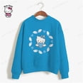 thumbnail image 3 of Sudadera de HELLO KITTY para mujer, ropa de calle de primavera, jerseys de cuello redondo de poliéster con dibujos animados, camisetas informales de manga larga con estampado de Groot, 3 of 5